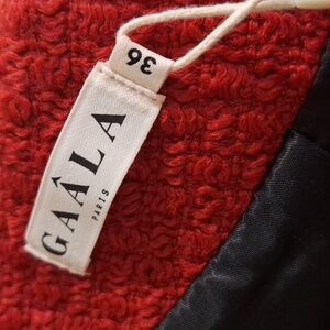 GAALA Red Pencil Skirt
